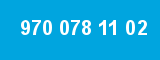 970 078 11 02 970 078 11 02